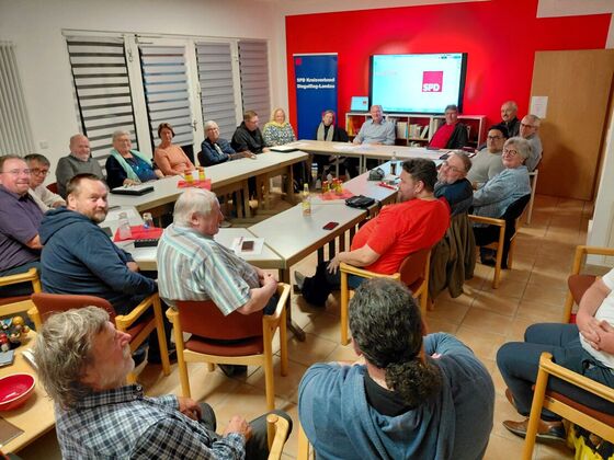 Der SPD-Kreisvorstand und die SPD-Kommunalpolitiker aus Dingolfing-Landau
